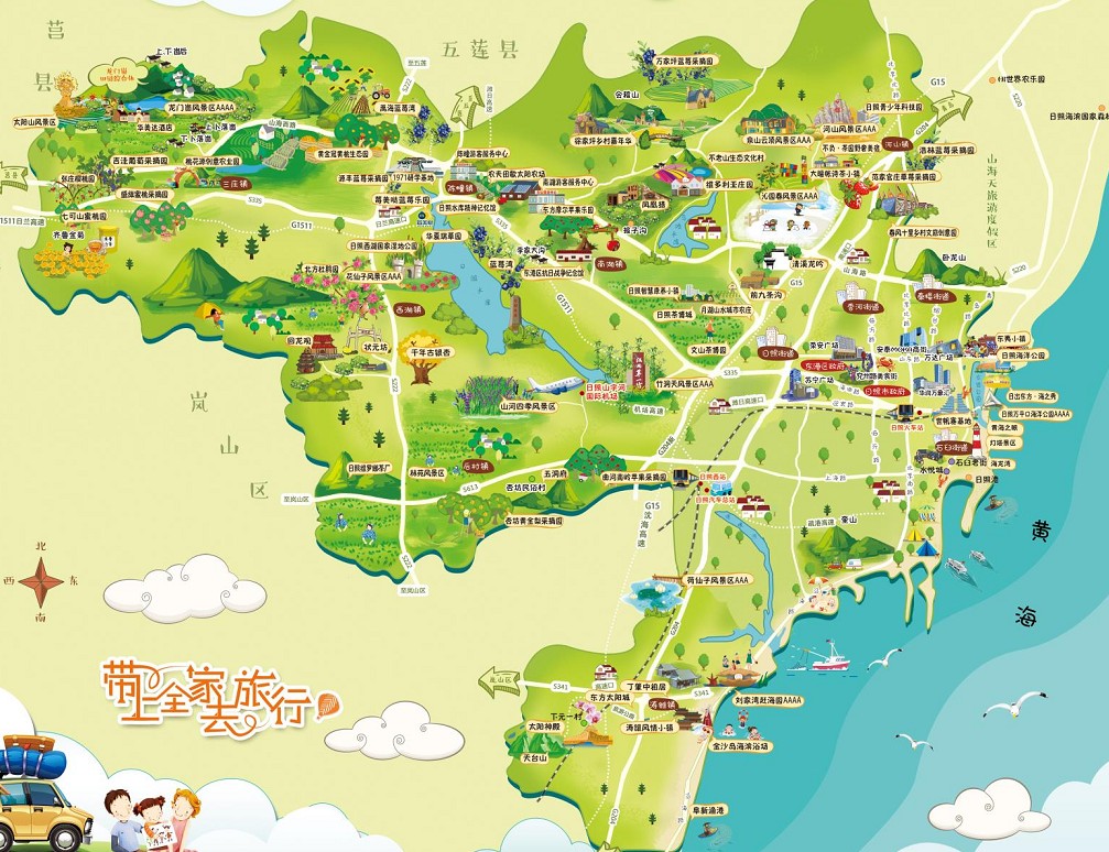 元宝山景区使用手绘地图给景区能带来什么好处？
